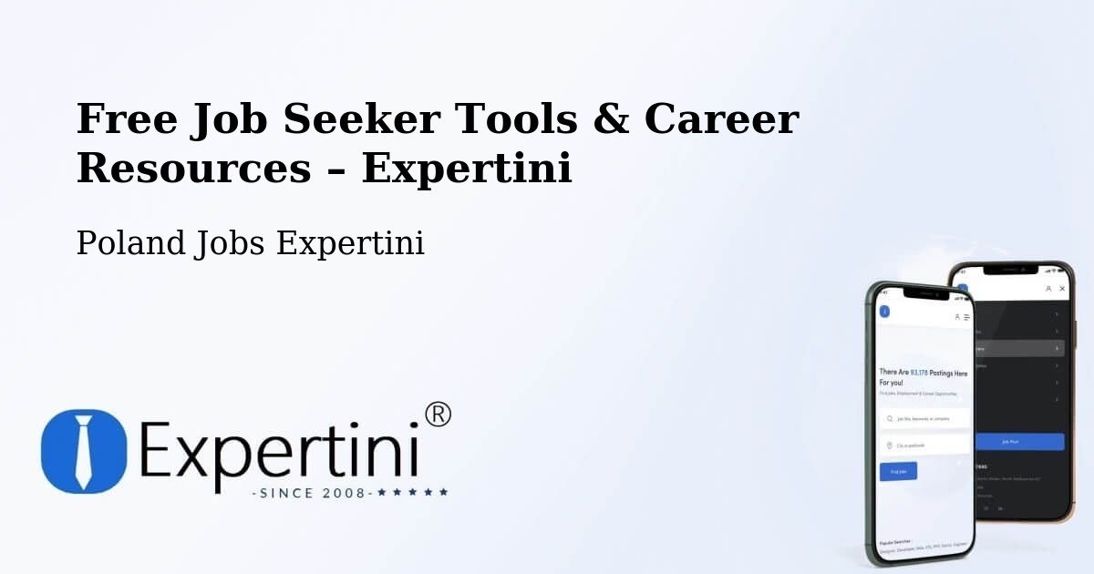 Free Job Seeker Tools & Career Resources – Gdańsk - Gdańsk, Poland Jobs Expertini