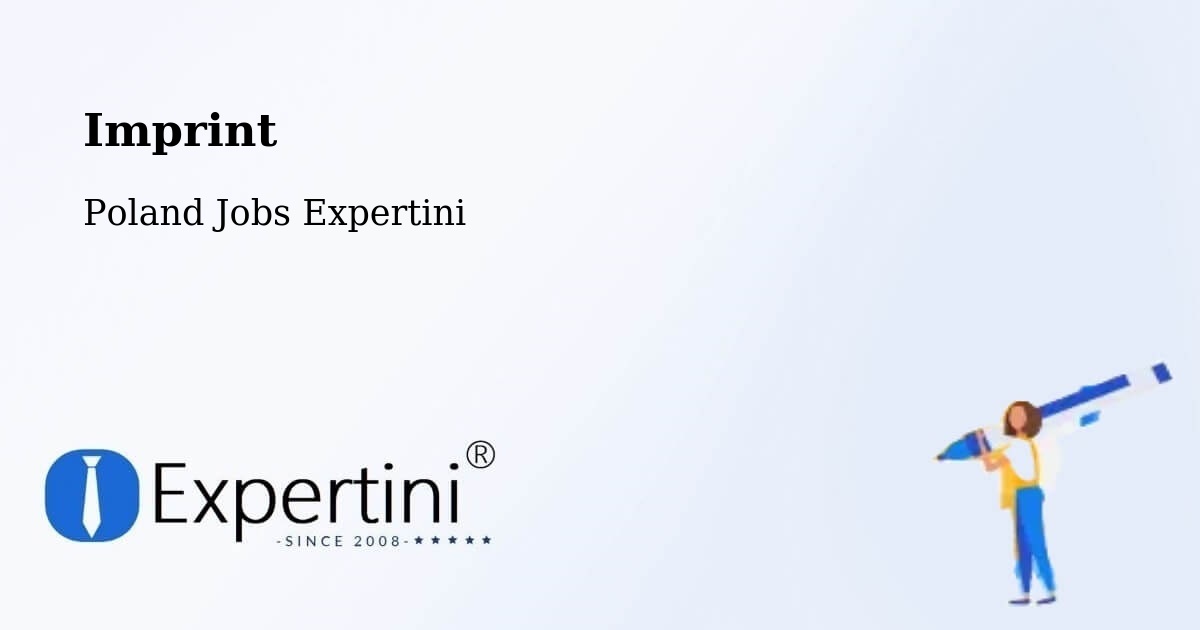 Imprint – Gdańsk - Poland Jobs Expertini