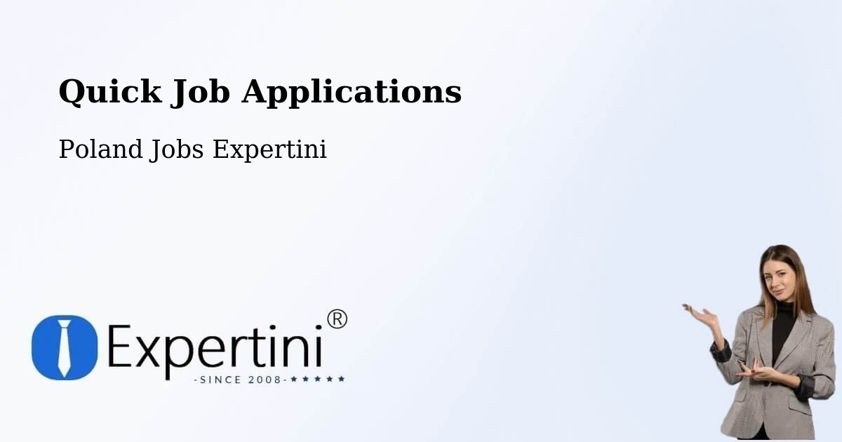 Quick Apply Feature – Gdańsk - Poland Jobs Expertini