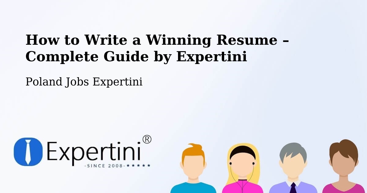 Resume Writing Guide for Job Seekers – Gdańsk - Gdańsk, Poland Jobs Expertini